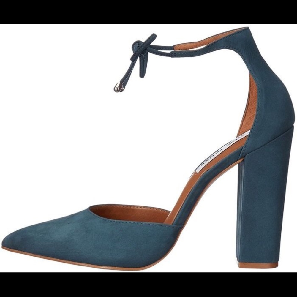 Steve Madden Blue Ankle Strap Heels